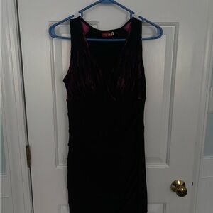 Ruby Rox Black and Pink Dress